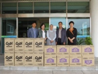 [포토뉴스]춘천시노인전문병원 추석 후원물품 전달