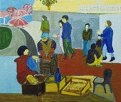 춘천미술관서 그림그림-삭주로에서 展