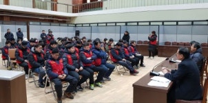 [포토뉴스]시환경사업소 근로자 시청 담당공무원 간담회
