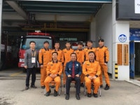 [포토뉴스]원경환 경찰청장 대관령 119안전센터 방문