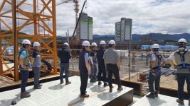 [포토뉴스]춘천 우두택지 건설현장 점검