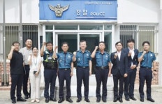 [포토뉴스]김원준 강원지방경찰청장 간동파출소 방문