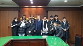 [포토뉴스]이희종 강원일보사장 강원대 학생 특강