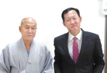 [포토뉴스]구룡사 원주교학초 학교발전기금 전달