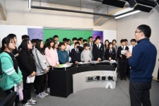 [포토뉴스]춘천 강서중 강원일보사 체험학습