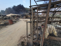 [포토뉴스] 산불이 휩쓸고 간 속초시 장천마을