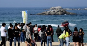 [포토뉴스]“경포해변에서 추억 만들어요”