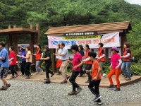 [포토뉴스]강림면 주민 치매극복 걷기행사