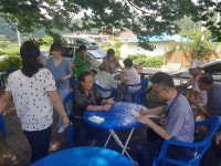 [포토뉴스]강남의료재단 화천 안평리 의료봉사