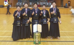 원주 학성중 검도부 각종대회 잇따라 우승