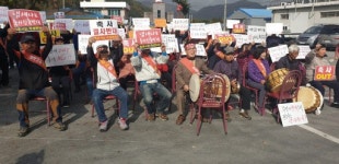 [원주]“원주 송계리 대형 우사 건립 허가 취소하라”