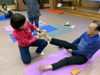 [포토뉴스]횡성군 우천면건강위원회 주민대상 걷기 교육