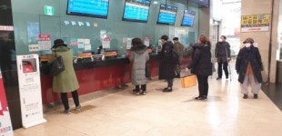 [원주]손세정제 하나없는 원주시외버스터미널