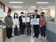 [포토뉴스]속초중앙교회 아동용 마스크 후원
