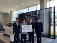 [포토뉴스]한서모터스·더파크복지재단 아동 후원