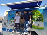 [포토뉴스]NH농협 동해시지부 망상해수욕장 이동점포