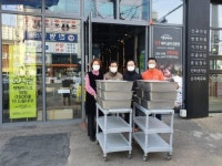 [포토뉴스]동해 천곡동 명륜진사갈비 전문점 돼지갈비 기부