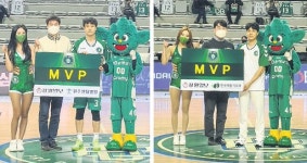 허웅·김태술 원주 DB프로미 MVP