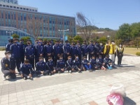 [포토뉴스]한라대 학생봉사단 원주 흥업면서 환경정화