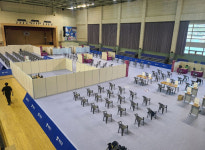 [화천]오늘 화천 백신접종 전 과정 모의훈련