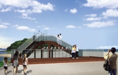 [삼척]바다 위 산 삼척 덕산리 관광마을 부상