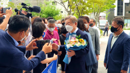 앤투어원주지사 | 더불어민주당 대선후보 이재명 경기지사 원주 방문