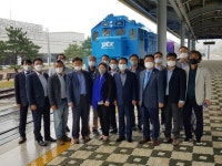 [포토뉴스]강원도학교운영위원장협 남북교류사무소 방문