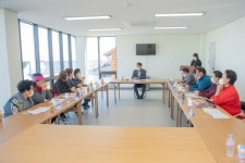 [포토뉴스]고성군수-초도어촌계 나잠어업인 간담회