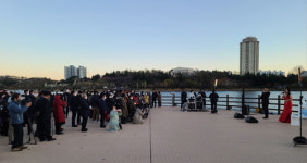 속초 ‘영랑호수윗길’ 개통 첫 주말, 1만3,700명 다녀가