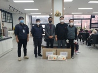 [포토뉴스]참빛영동도시가스 쌀 전달