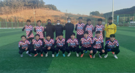 춘천시체육회 U18 축구팀 강원권역 고등리그 개막 3연승