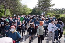 [속초]코로나 털고 300여명 영랑호반 한 바퀴