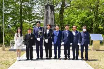 [횡성]네덜란드 6·25참전용사 동판 제막