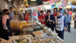 [포토뉴스]국민의힘 이준석 당대표 원주 찾아 지지호소