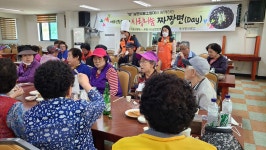 [포토뉴스]정선 남면의용소방대 지역 내 어르신 자장면 나눔봉사