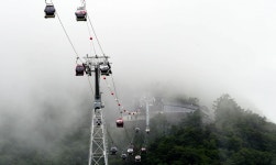 [포토뉴스]안개에 덮인 삼악산