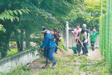 [포토뉴스]인제 북면 용대2리 마을 환경정화
