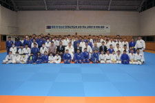 [포토뉴스]강원도·몽골 청소년 유도 합동훈련