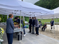 주지리 주민들 반공정신 되새겨