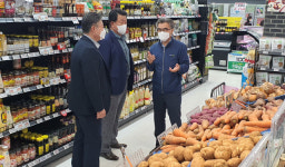 [포토뉴스]강원농협 홍천 하나로마트 등 현장 점검