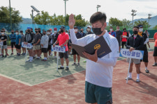 [포토뉴스]양구군테스스협회장기 군민 테니스대회