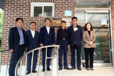 [포토뉴스]홍천 소각산불 없는 녹색마을 현판식