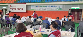 [포토뉴스]정선 임계농협, 농업인 맞춤형 복지지원 농업인행복버스 운영