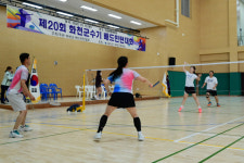 [포토뉴스]제20회 화천군수기 배드민턴 대회