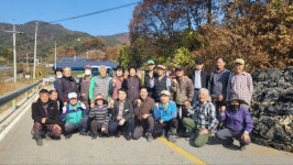[포토뉴스]양구읍 군량리 영농폐기물 수거