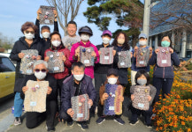 월대산 걸으며 나무 겨울옷 구경하세요