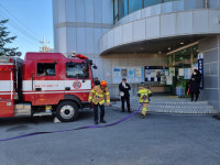 [포토뉴스]퇴계동행정복지센터 합동소방훈련