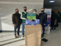 [포토뉴스]한국환경협회 강릉시지회 물품 기부