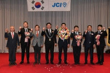 [포토뉴스]평창 대관령청년회의소 회장 이·취임식