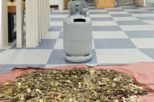 태백 상장동 기부천사 가스통 저금통 기탁 화제